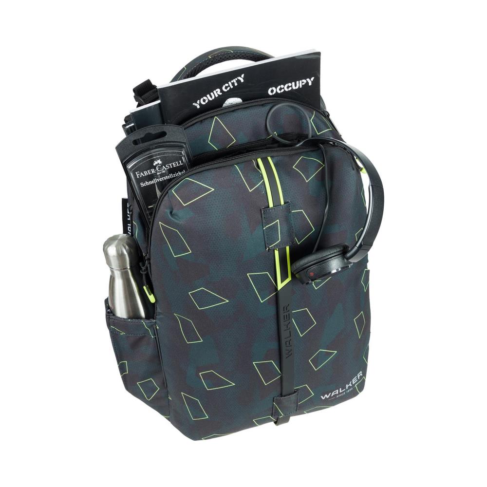 Walker Elite 2.0 Green Polygon Schulrucksack