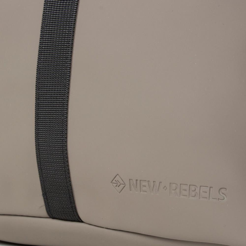 New Rebels Mart Los Angeles Taupe Mini Rolltop Rucksack