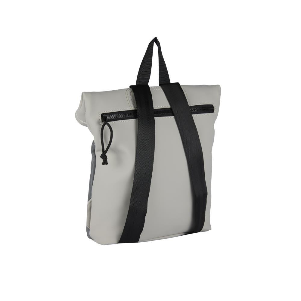 New Rebels Bowie Los Angeles Reflect Grey Roll Mini Rucksack