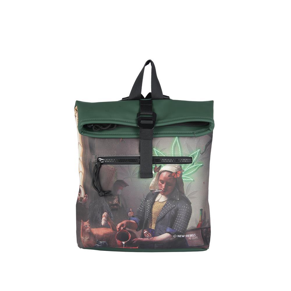 New Rebels Mart Art Los Angeles Milkmaid Mini Rolltop Rucksack