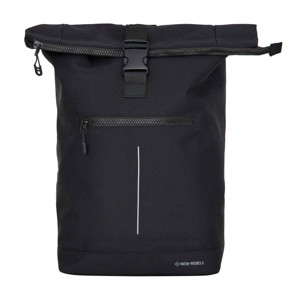 New Rebels Valor New York Black Rolltop Rucksack