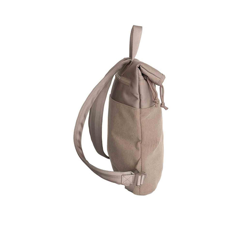 New Rebels Ribbi Los Angeles Taupe Rolltop Rucksack Mini