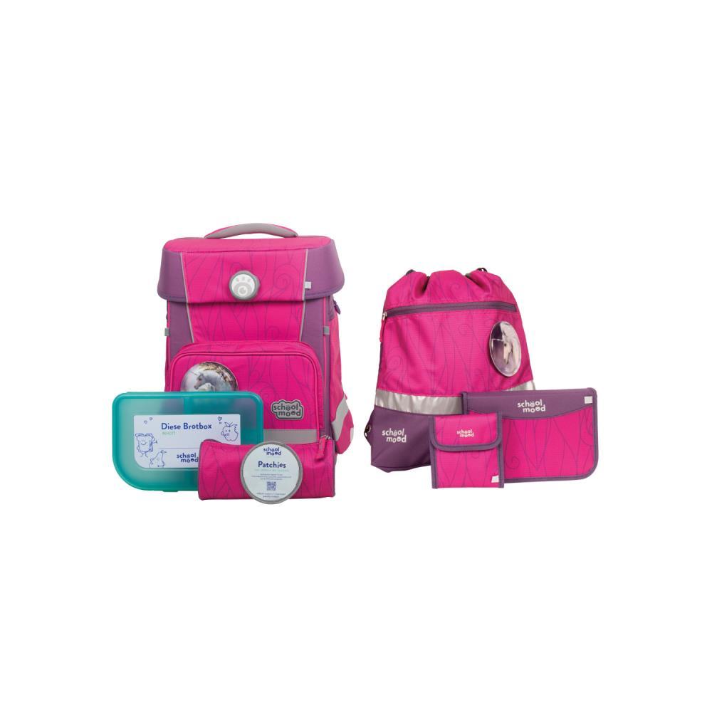 School Mood Champion Maxx Luisa Einhorn Schulranzen Set 7tlg.