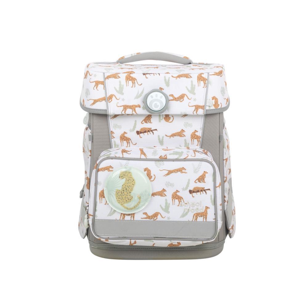 School Mood Champion Maxx Leopard Nordic Collection Schulranzen Set 7tlg.
