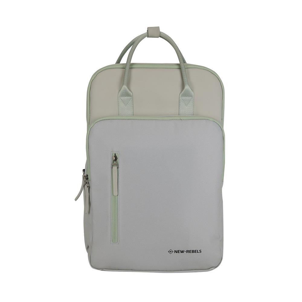 New Rebels Ceres Milwaukee Lime Light Grey Rucksack