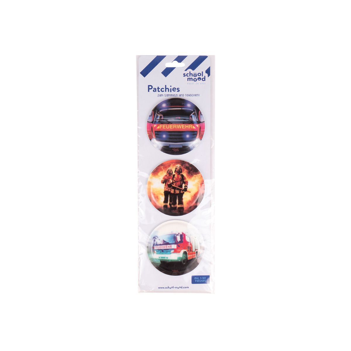 School Mood Patchies Feuerwehr 6tlg.