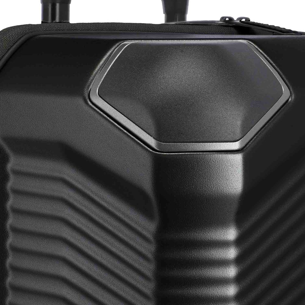 Travelite Millennium Black 4-Doppelrollen Business Pocket Trolley S 55 cm