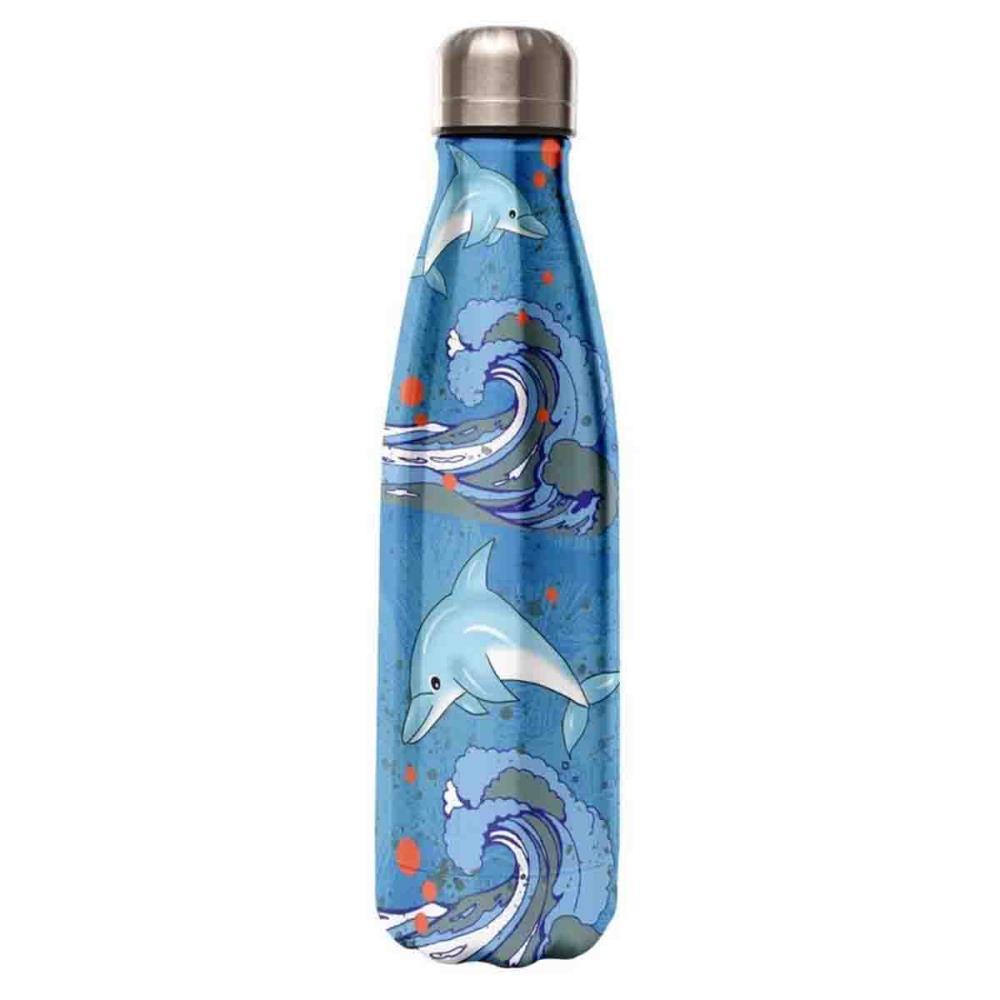 Xanadoo Edelstahl Trinkflasche Delfine 0,35 L