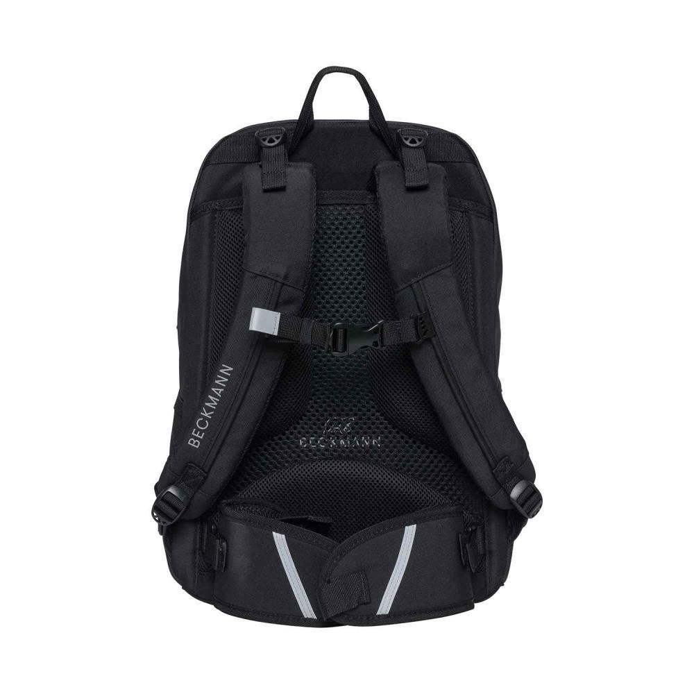Beckmann Sport Junior 30 Black Coated Schulrucksack