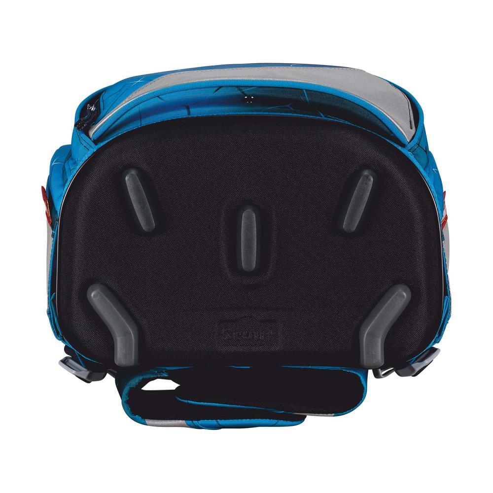 Scout Exklusiv Alpha Safety Light Polar Blue Schulrucksack Set 5tlg.