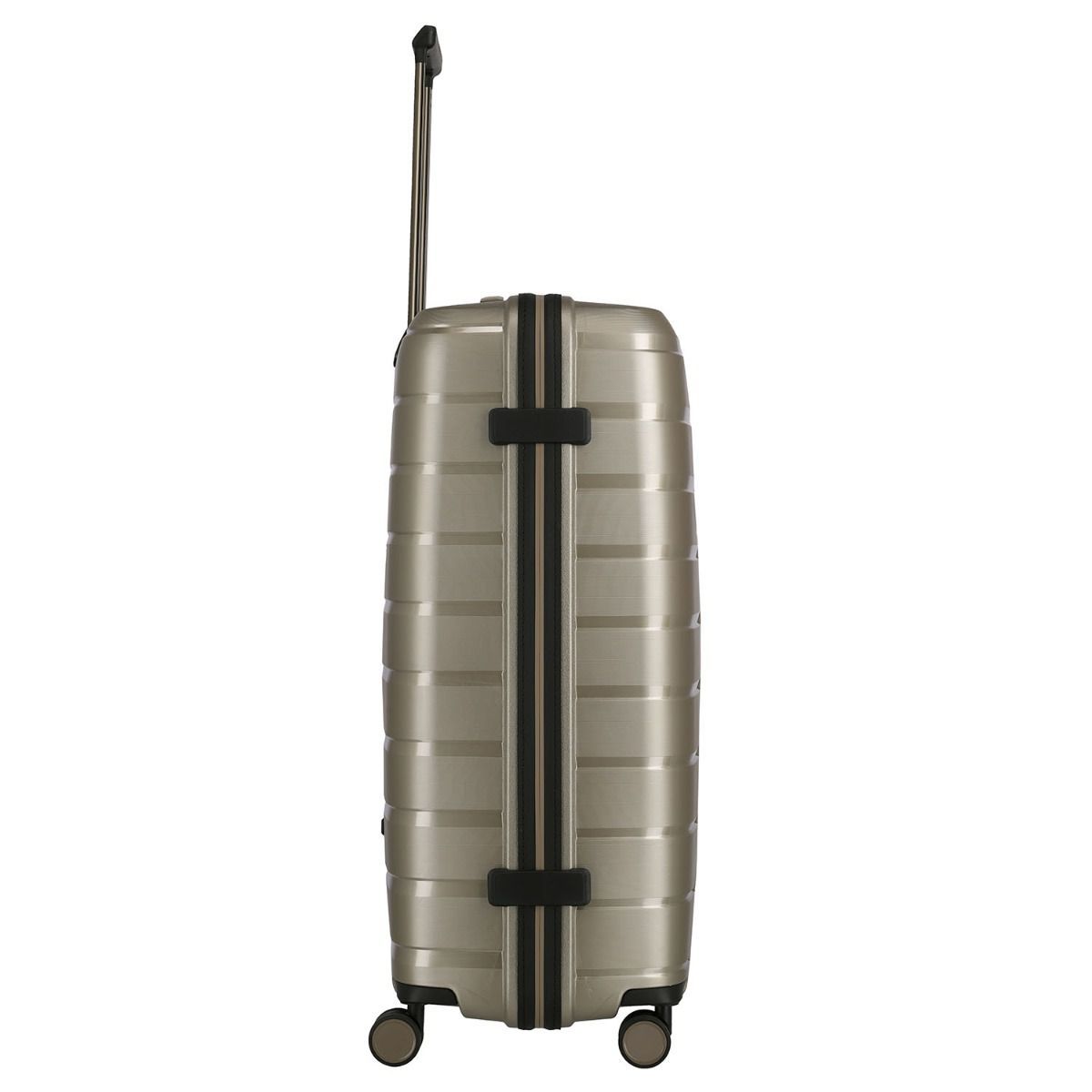 Travelite Air Base Champagner 4-Rollen Trolley L 77cm