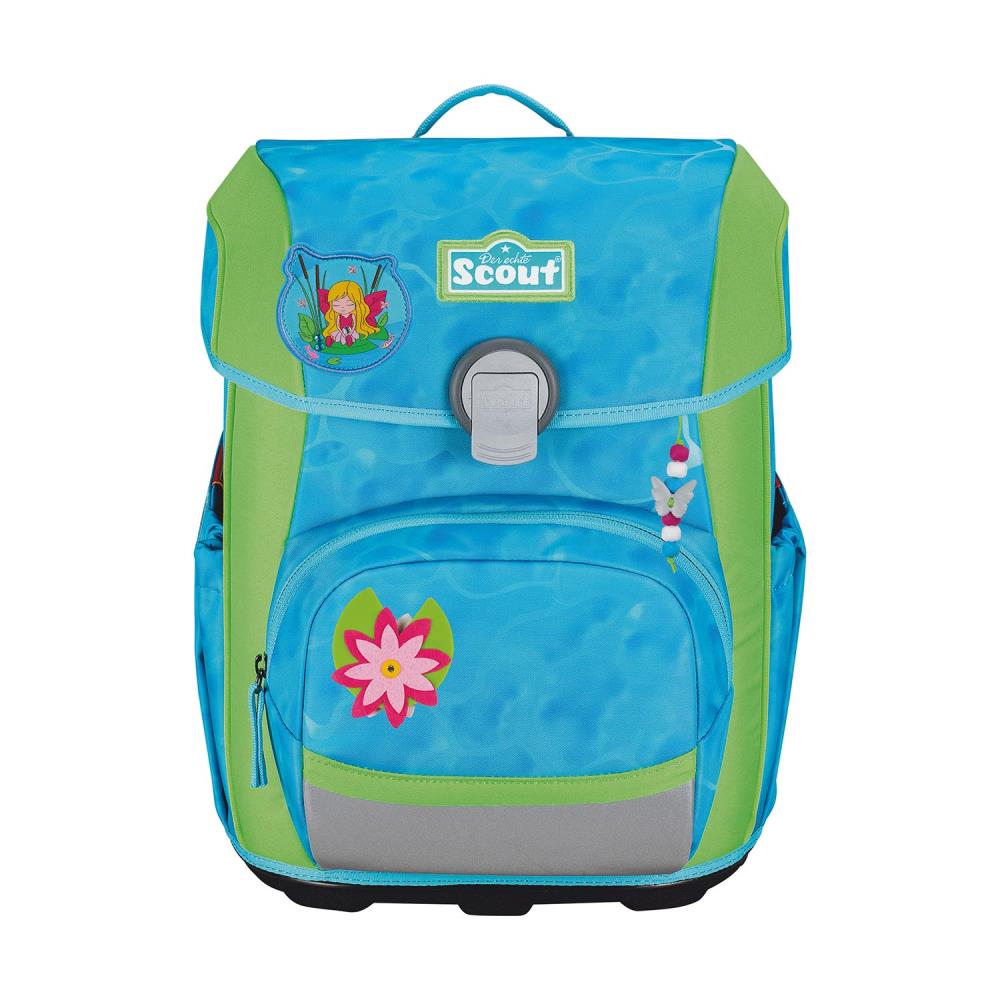 Scout Neo DIN Water Lily Schulranzen Set 4tlg.