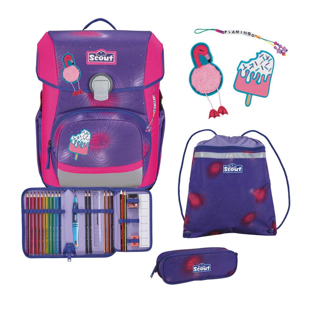 Scout Neo Summer Schulranzen Set 4tlg.