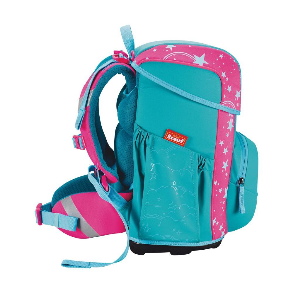 Scout Exklusiv Neo Superflash Extreme Unicorn Schulranzen Set 4tlg.