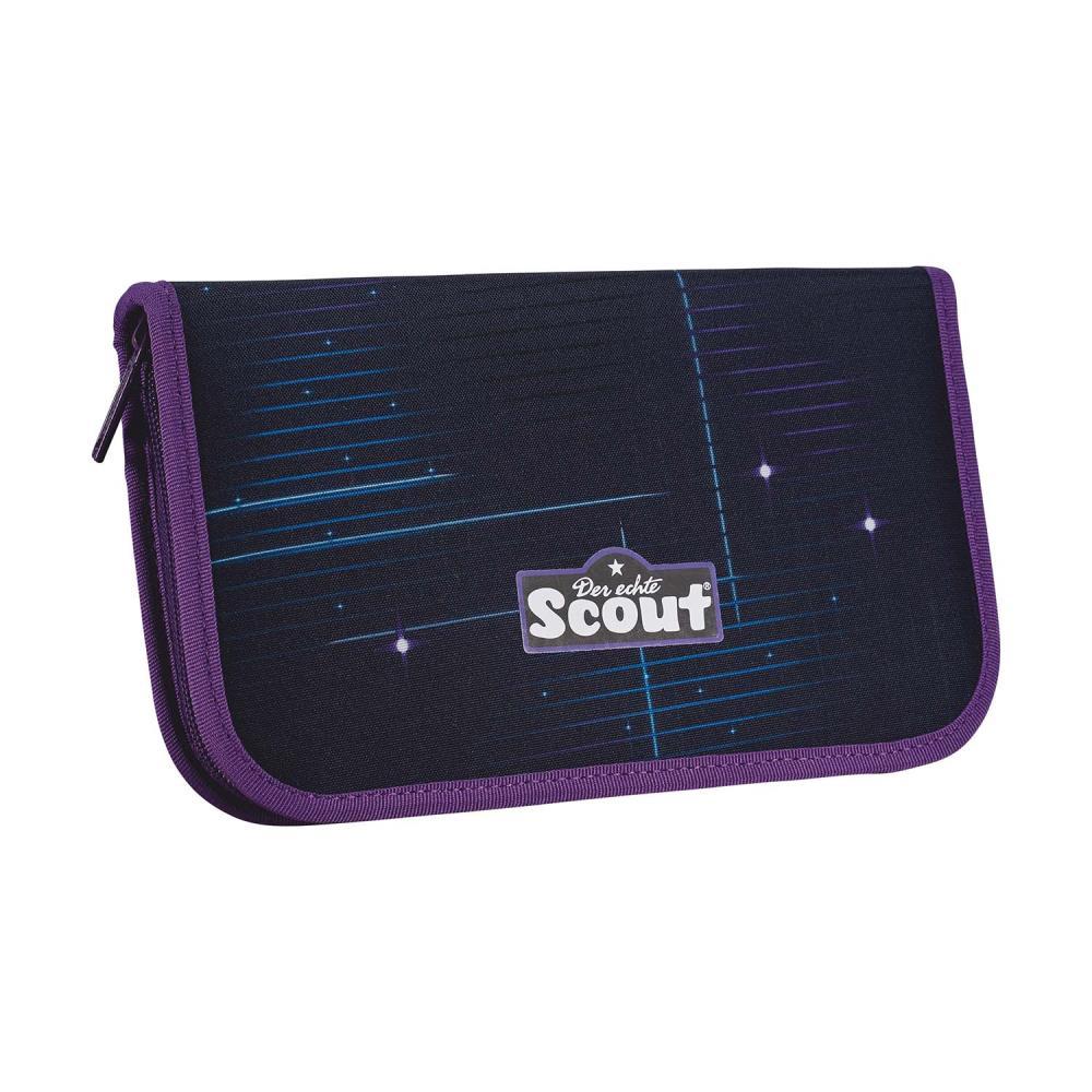 Scout Exklusiv Genius Safety Light Spooky Starlight Schulranzen Set 5tlg.