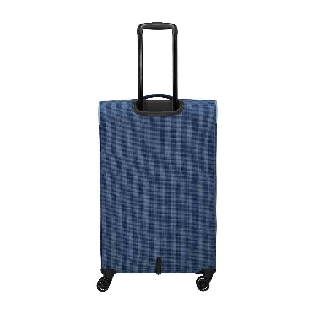 Travelite Corsiica Blue 4 Doppelrollen Trolley L 77 cm