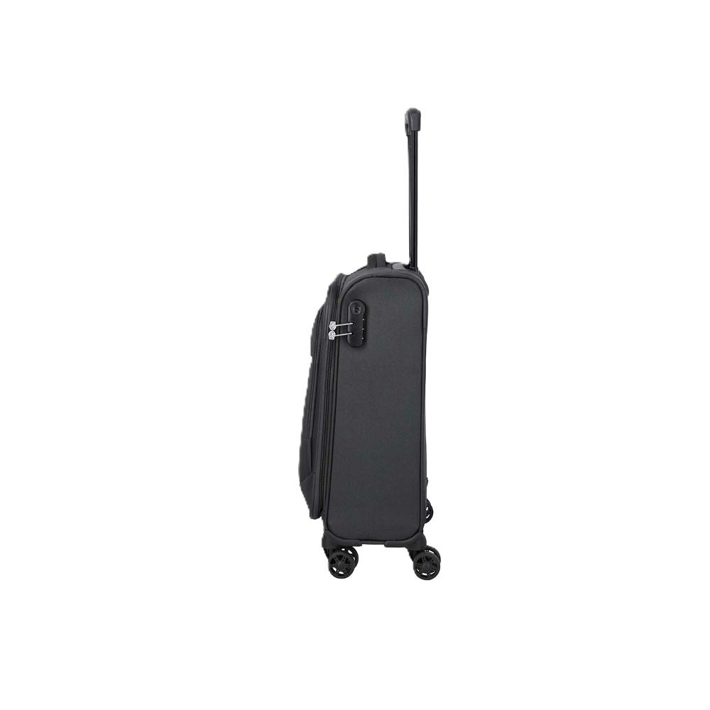 Travelite Priego Anthacite 4 Doppelrollen Trolley S 55 cm