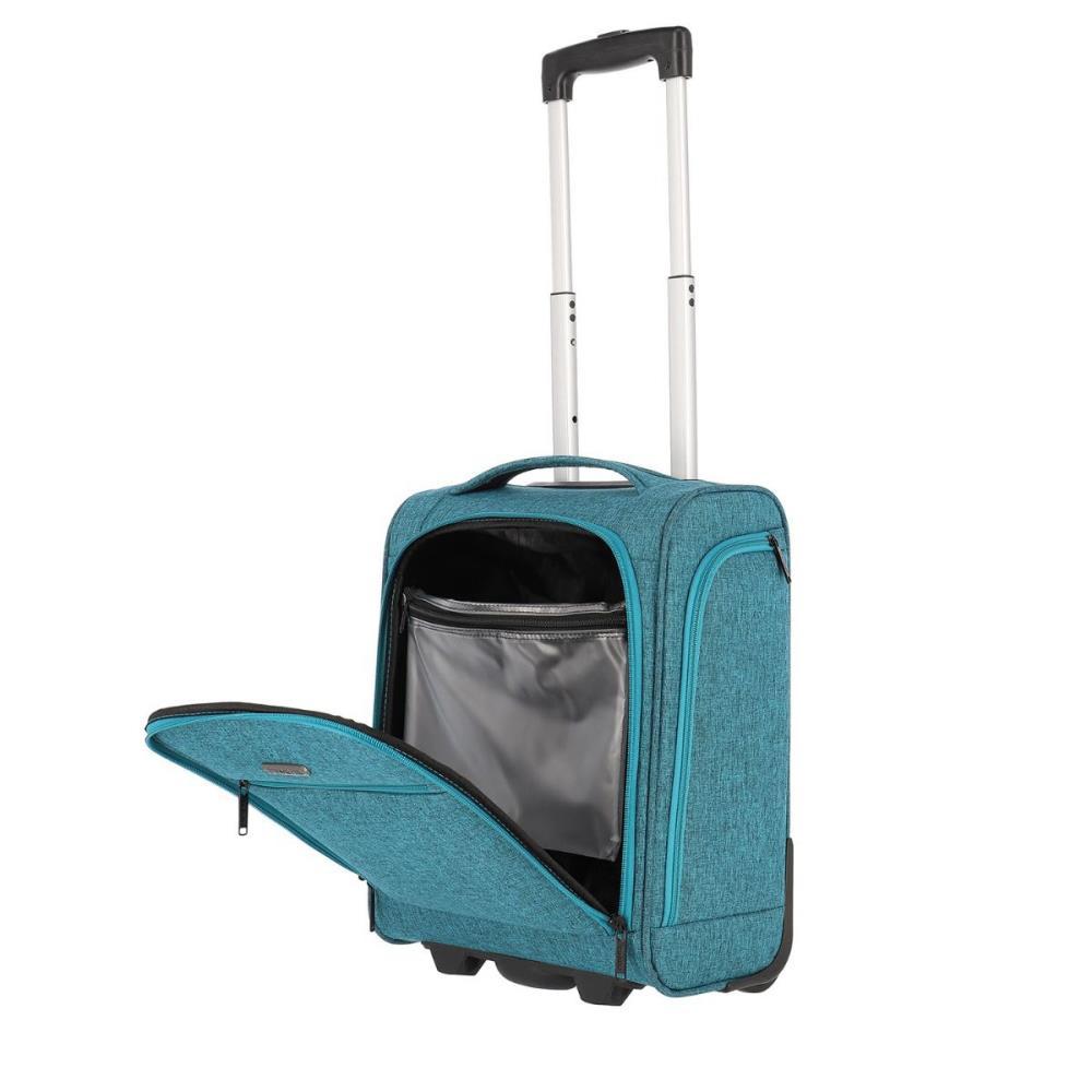 Travelite Cabin Underseater Petrol Bordtrolley 43 cm