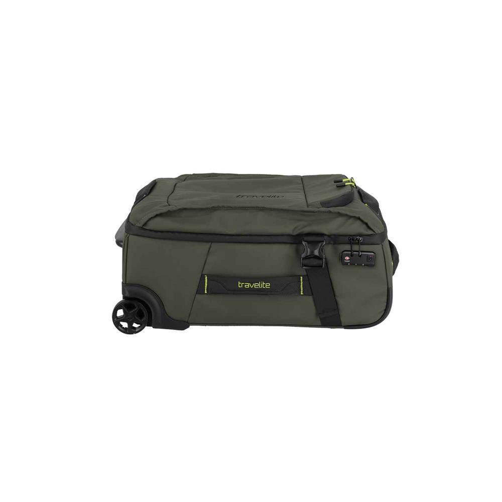 Travelite Briize Khaki Rollenreisetasche S 55 cm