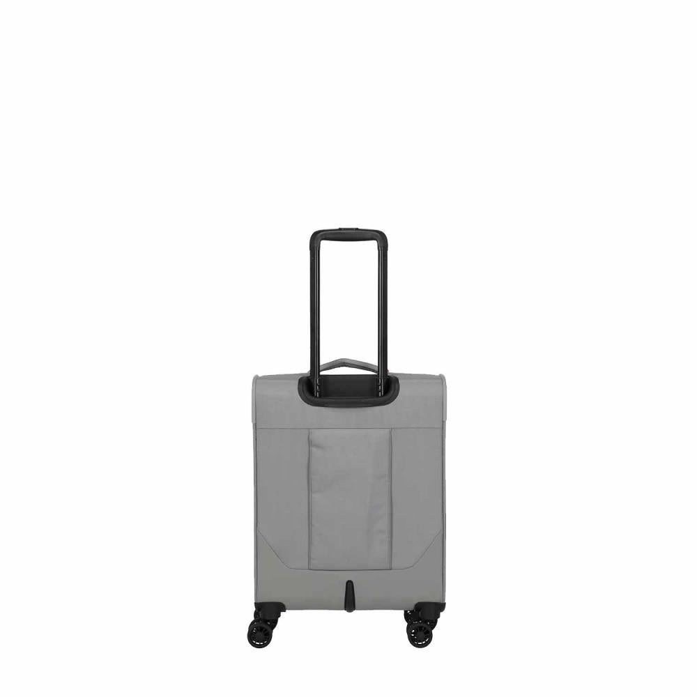 Travelite Umbria Smoky Grey 4 Doppelrollen Trolley S 55 cm