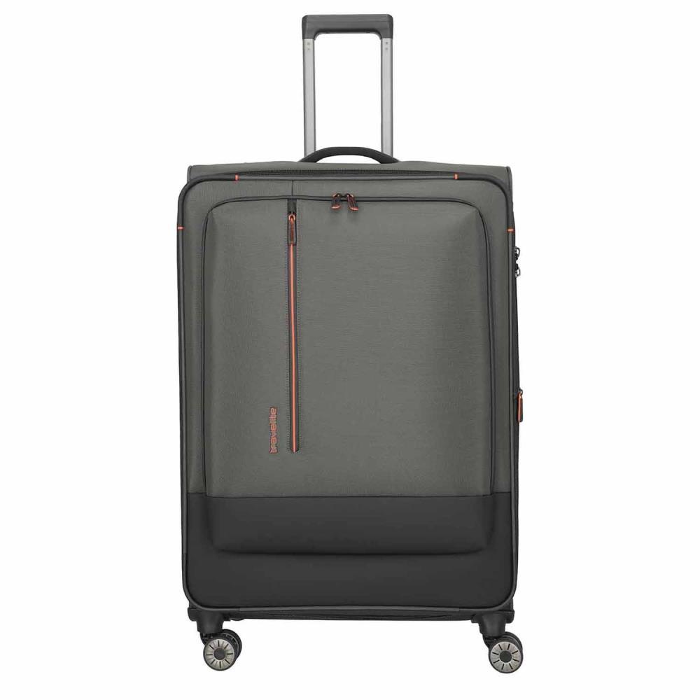 Travelite Crosslite Oliv Trolley XL 81 cm