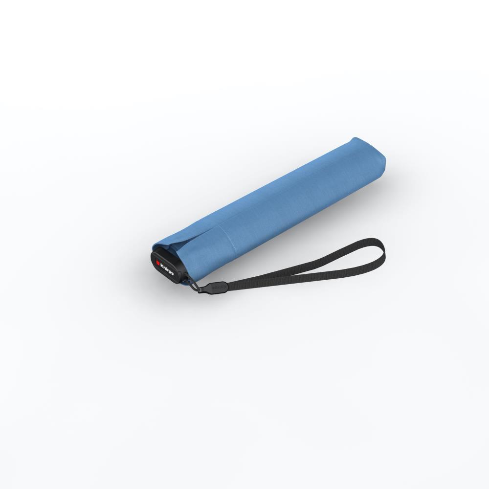 Knirps US.050 Ultra Light Slim Manual Blue Black Regenschirm