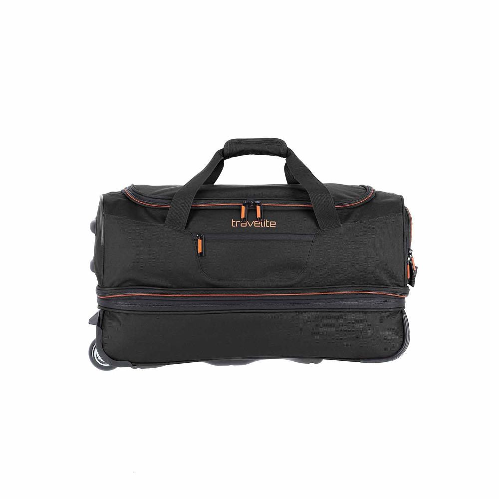 Travelite Basics Schwarz Rollenreisetasche S 55 cm