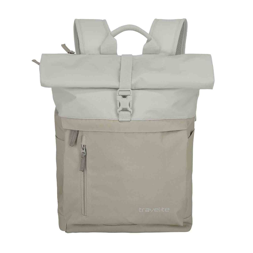 Travelite Basics Sand Ivory Rollup Rucksack