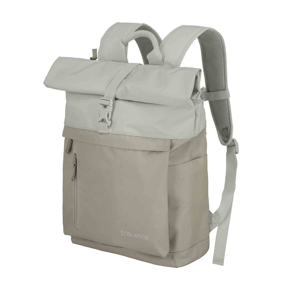 Travelite Basics Sand Ivory Rollup Rucksack