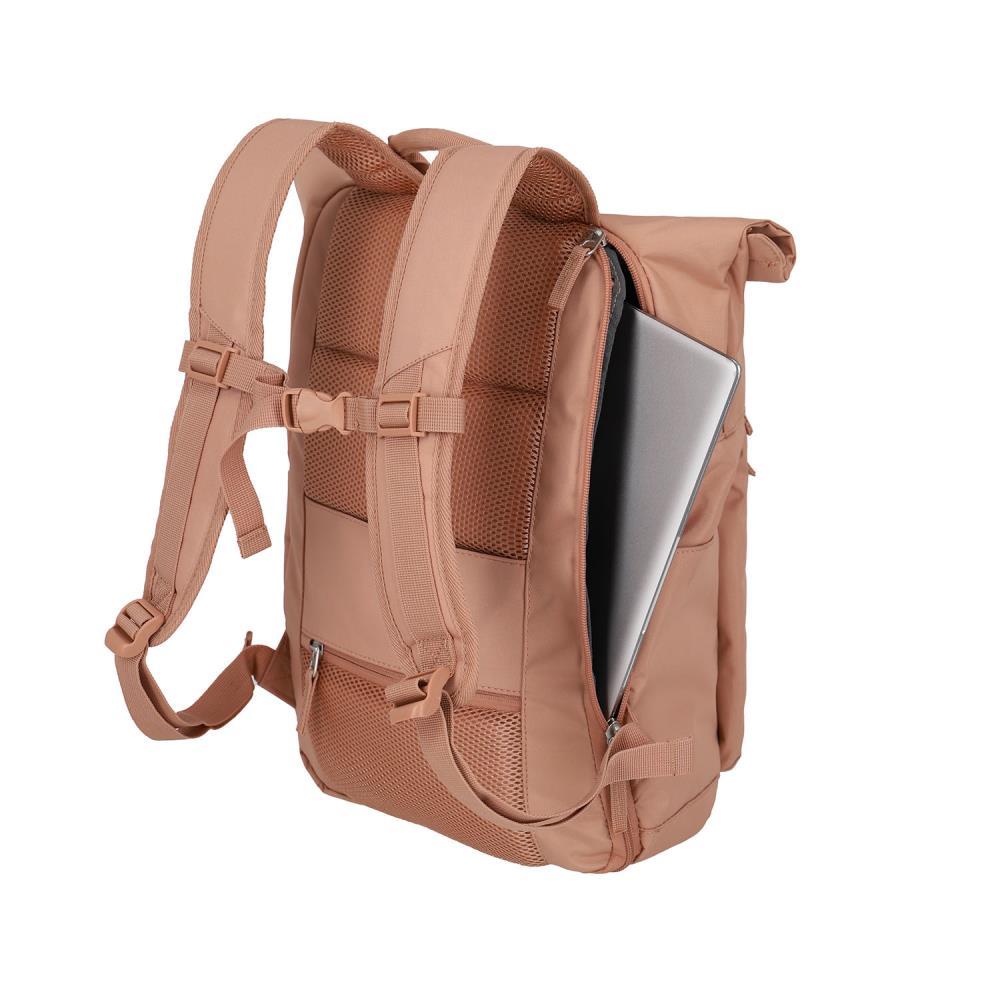 Travelite Basics Puderrosa Rollup Rucksack