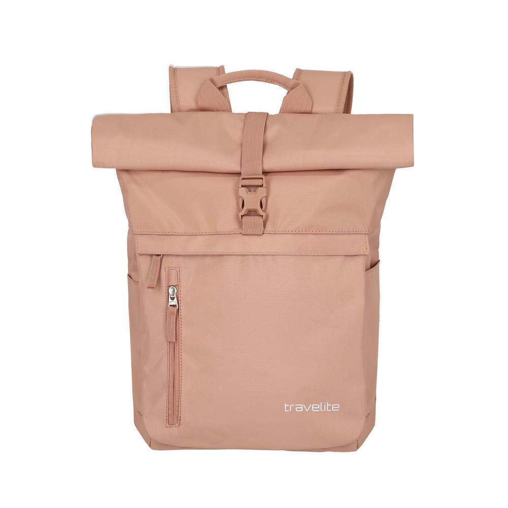 Travelite Basics Puderrosa Rollup Rucksack