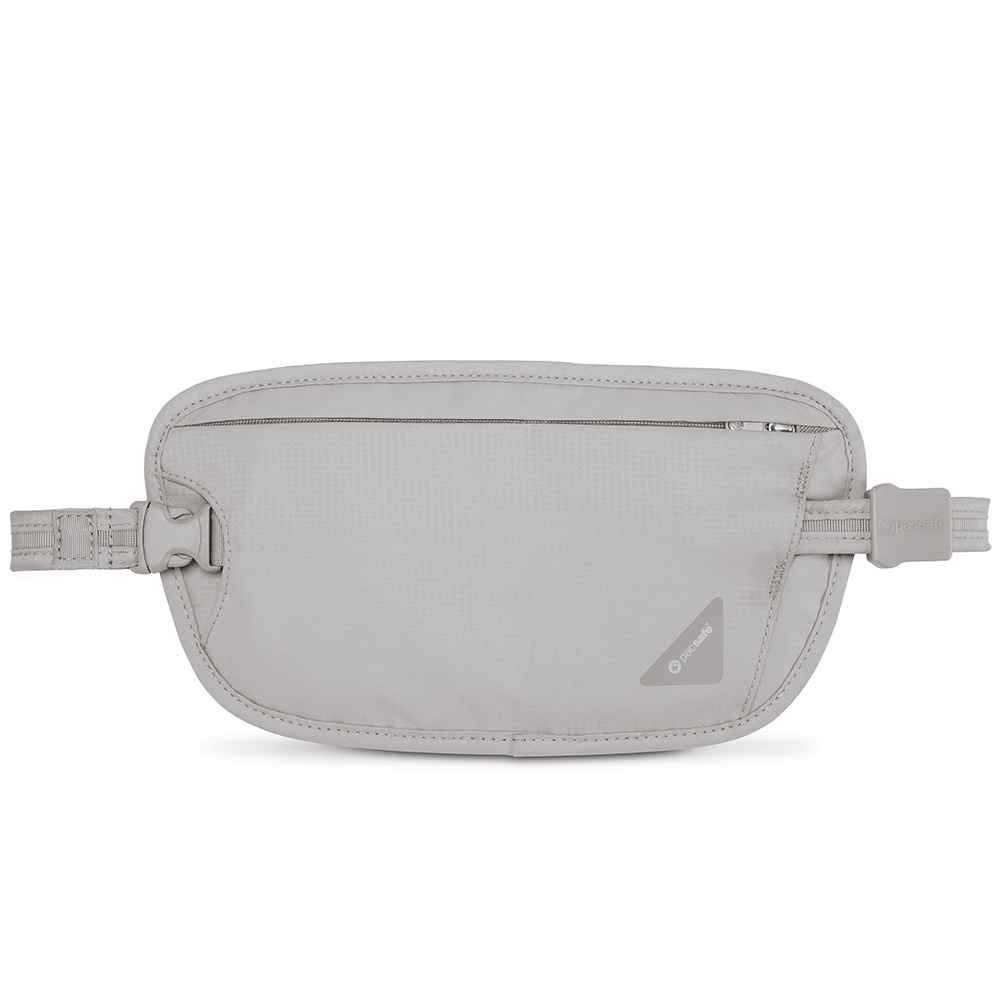 Pacsafe X100 Grey Waist Wallet Black Anti-Theft Bauchtasche