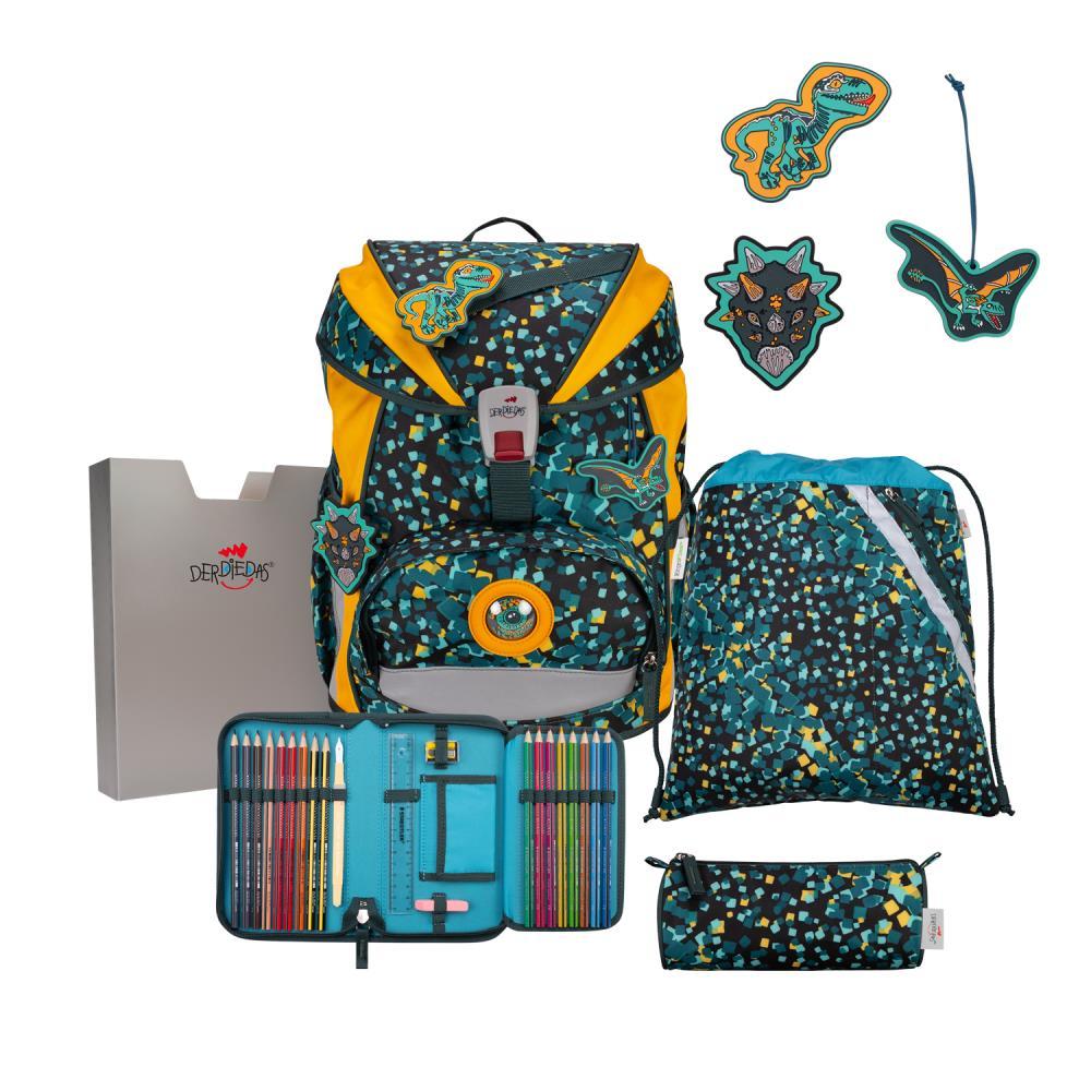 DerDieDas ErgoFlex Light Dino Time Schulrucksack 5tlg.