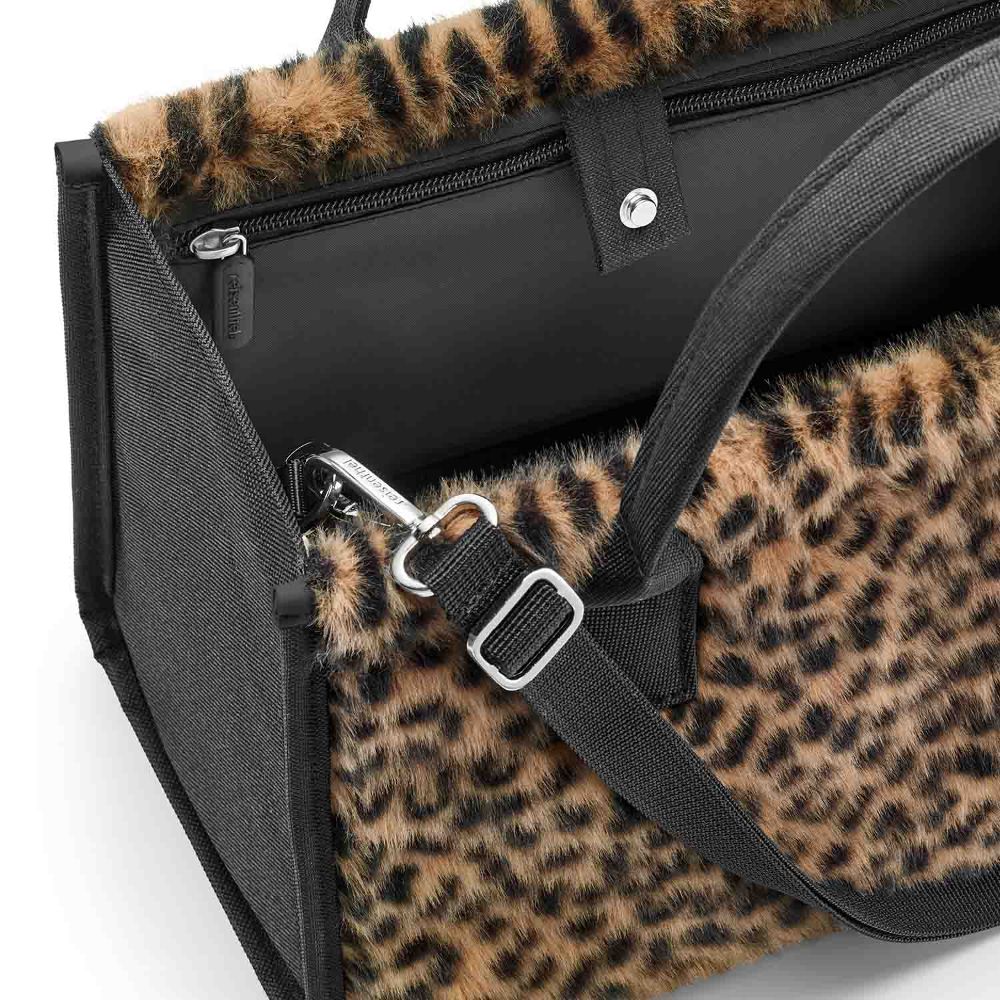 Reisenthel Daily Shopper XS Leo Fake Fur Umhängetasche