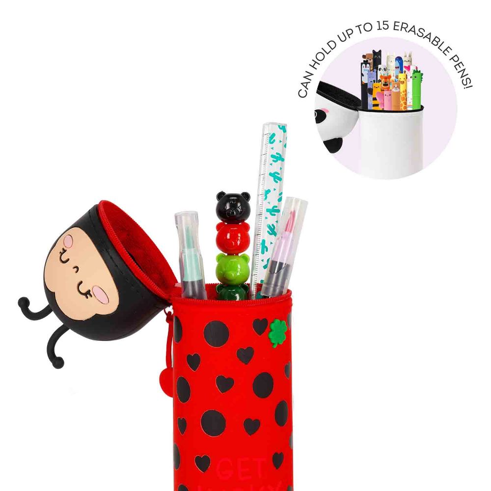 Legami Etui Kawaii Ladybug Marienkäfer 2in1