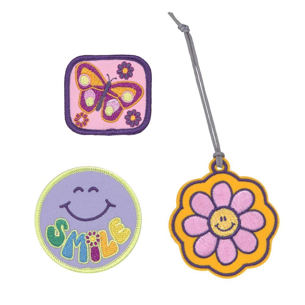 Lässig Flowers School Patches Set 3tlg.