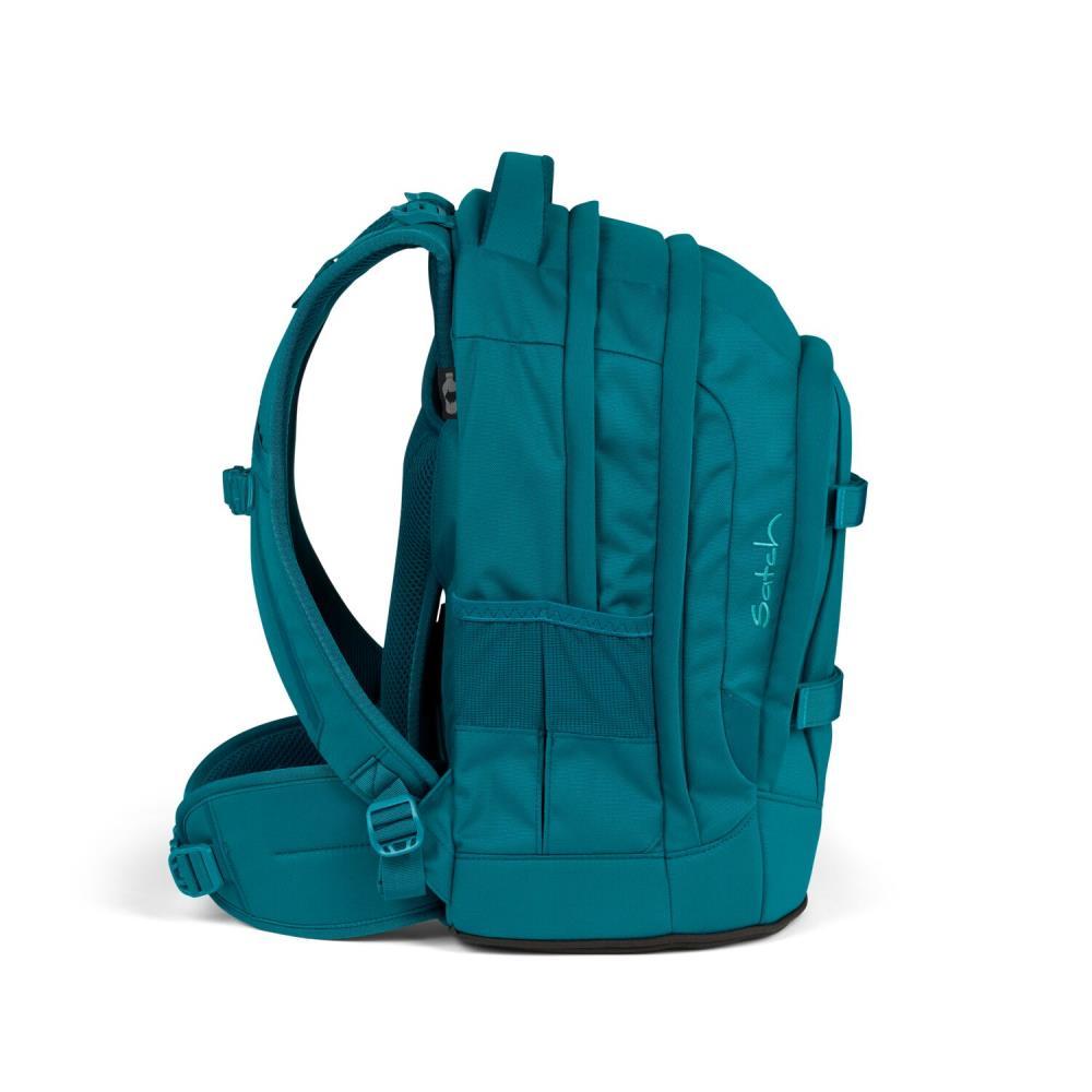Satch Pack Deep Petrol Schulrucksack Set 3tlg.