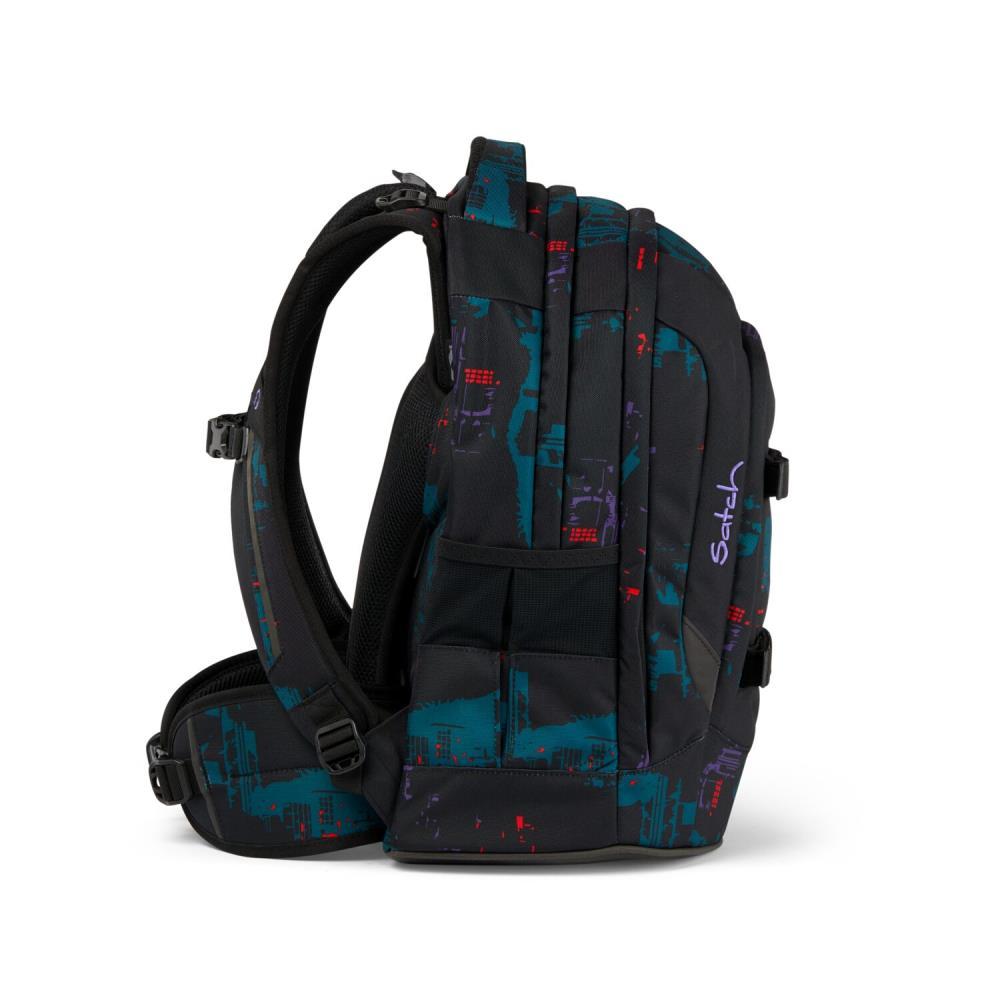 Satch Pack Night Vision Schulrucksack Set 2tlg.