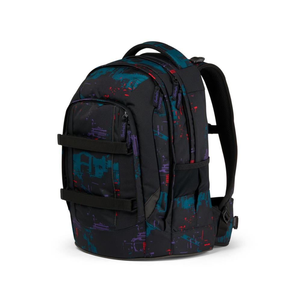 Satch Pack Night Vision Schulrucksack Set 2tlg.