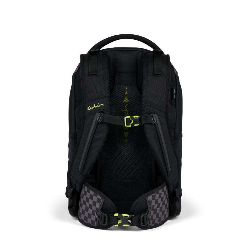 Satch Pack Dark Skate Schulrucksack Set 2tlg.