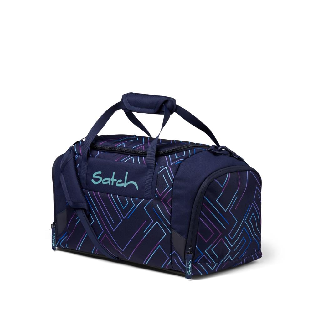 Satch Match Purple Laser Schulrucksack Set 3tlg.