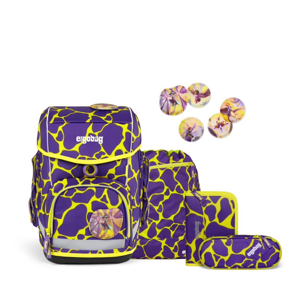 Ergobag Cubo SuBärkraft Lumi Edition Schulranzen Set 5tlg.