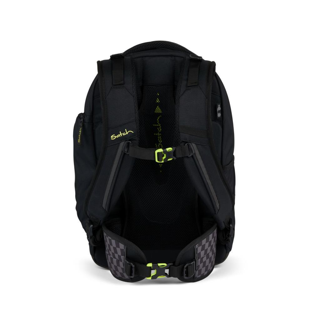 Satch Match Dark Skate Schulrucksack Set 2tlg.