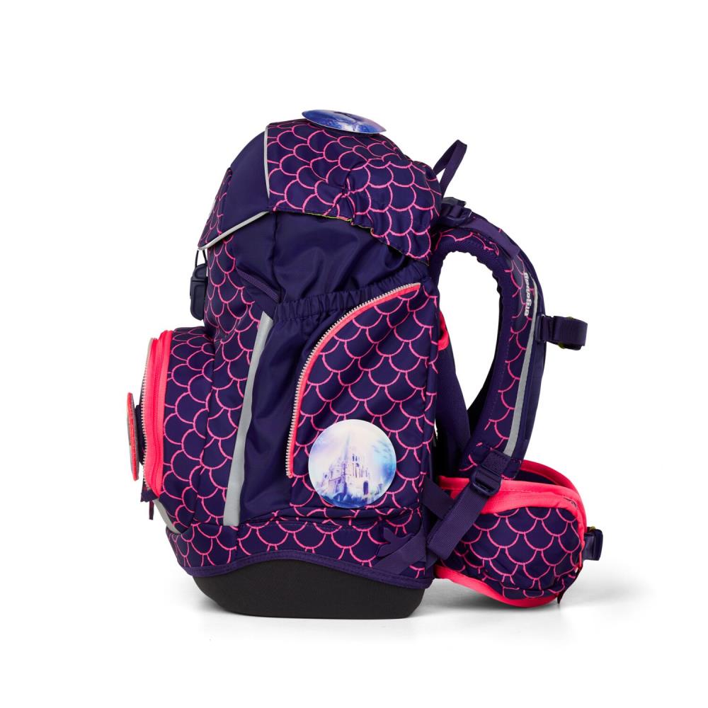 Ergobag Pack PerlentauchBär Lumi Edition Schulrucksack Set 6tlg.