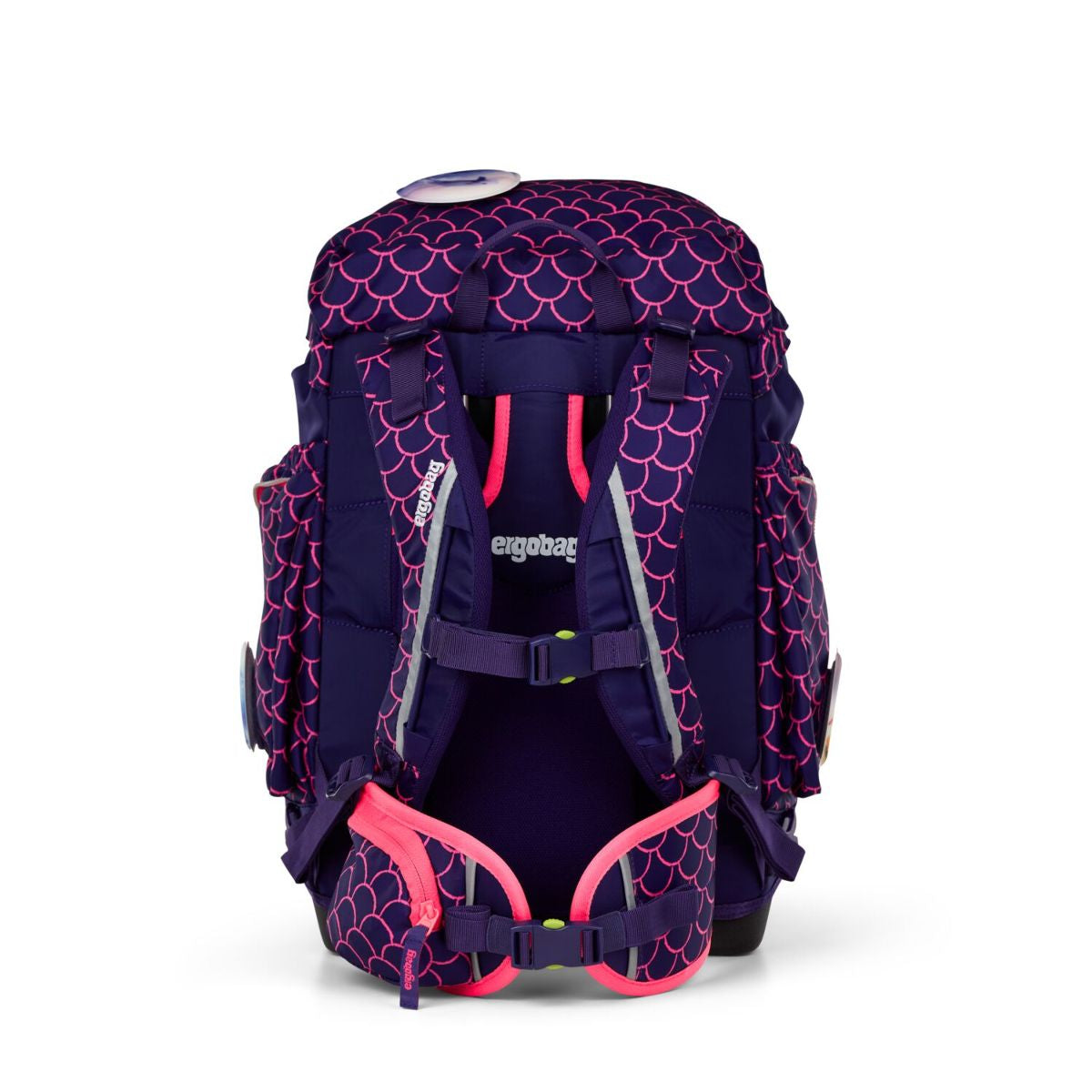 Ergobag Maxi PerlentauchBär Color Flash Edition Schulrucksack Set 6tlg.