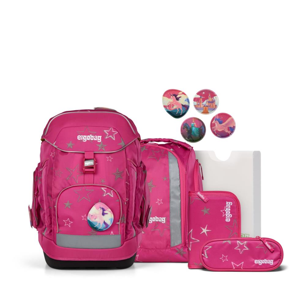 Ergobag Maxi SternzauBär Schulrucksack Set 6tlg.