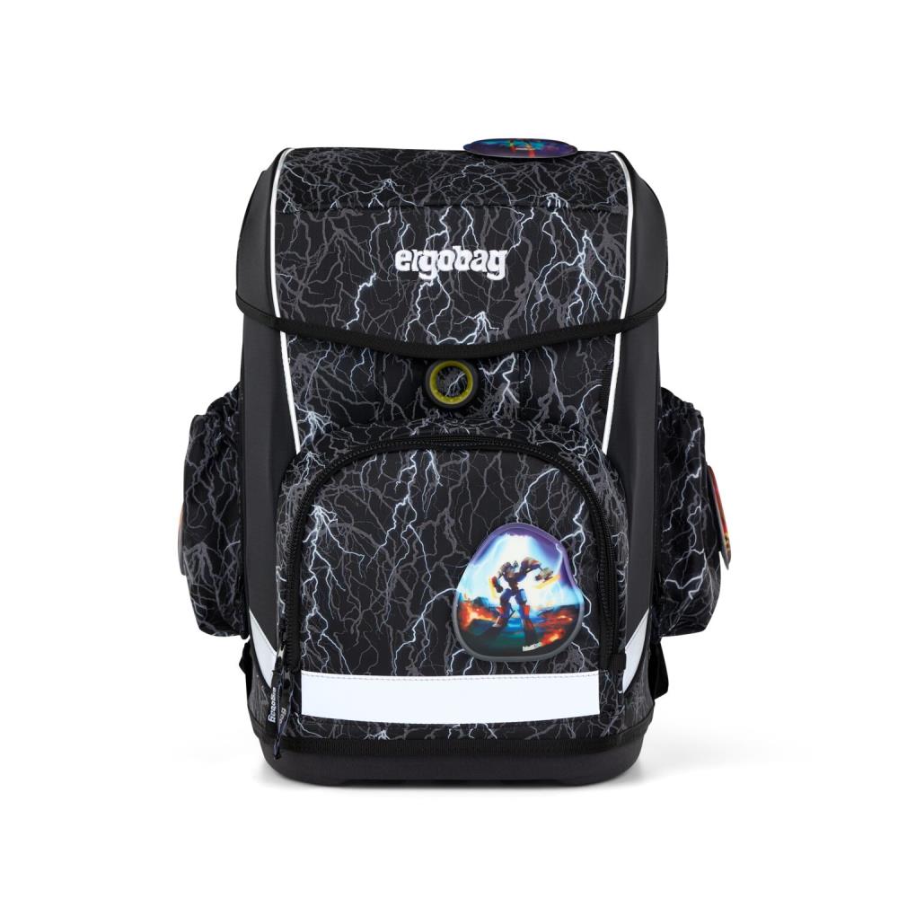 Ergobag Cubo Light Super ReflektBär Reflex Glow Edition Schulranzen Set 6tlg.