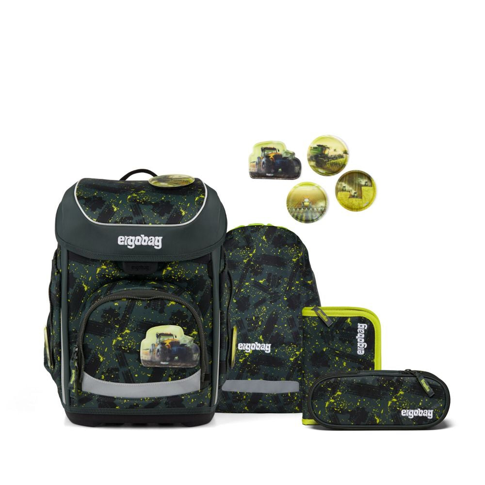 Ergobag Cubo MähdreschBär Schulranzen Set 5tlg.