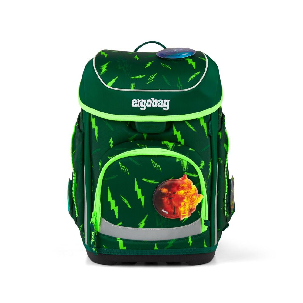 Ergobag Cubo Bärtastisch Color Flash Edition Schulranzen Set 5tlg.