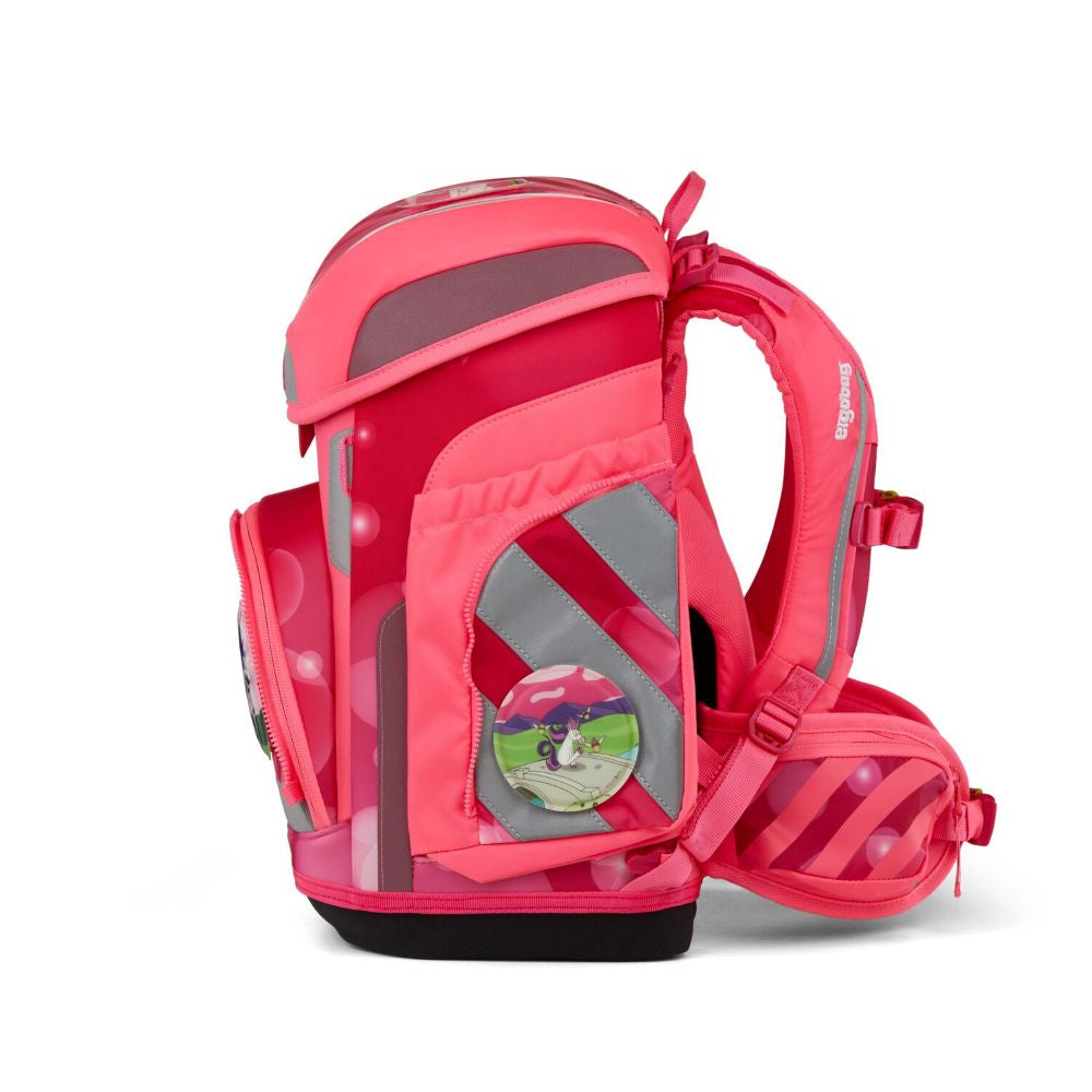 Ergobag Cubo KuntBärbuntes Einhorn Neo Edition Schulranzen Set 5tlg.